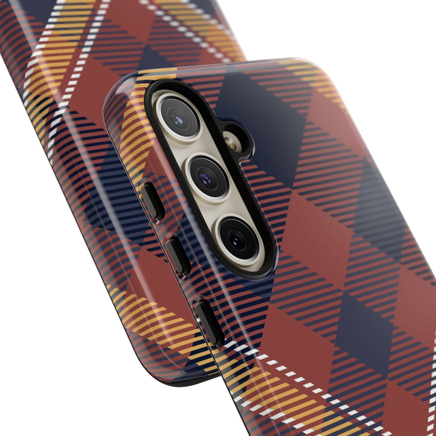 Harvest Tartan Phone Case for Samsung