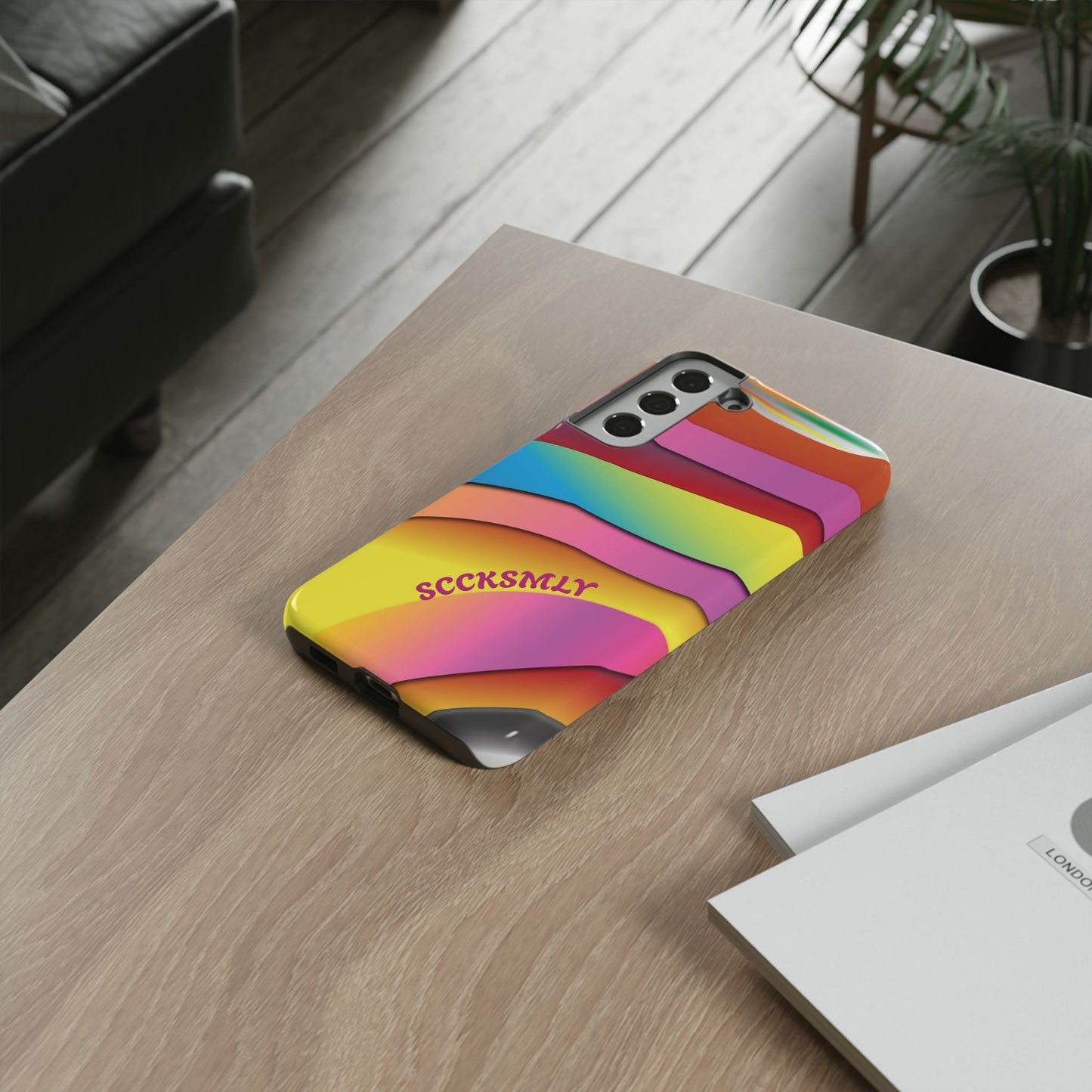 Modern Retro Rainbow Phone Case for Samsung
