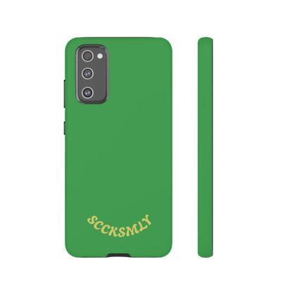 SOLID Green Grin Tough Case for Samsung