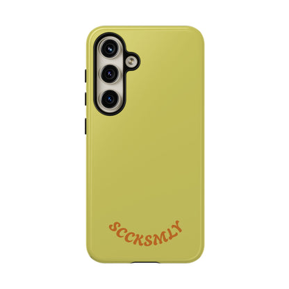 SOLID Lemon Dijon Glaze Tough Case for Samsung