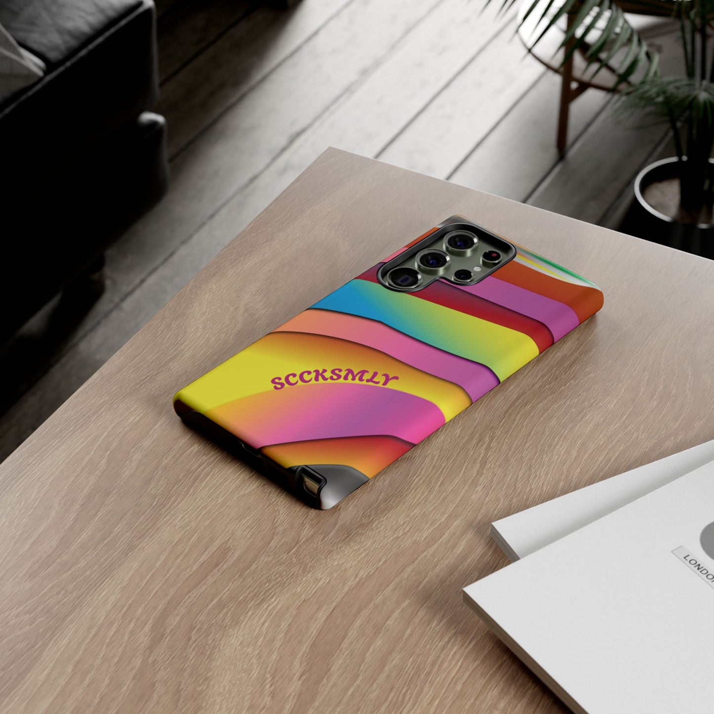 Modern Retro Rainbow Phone Case for Samsung