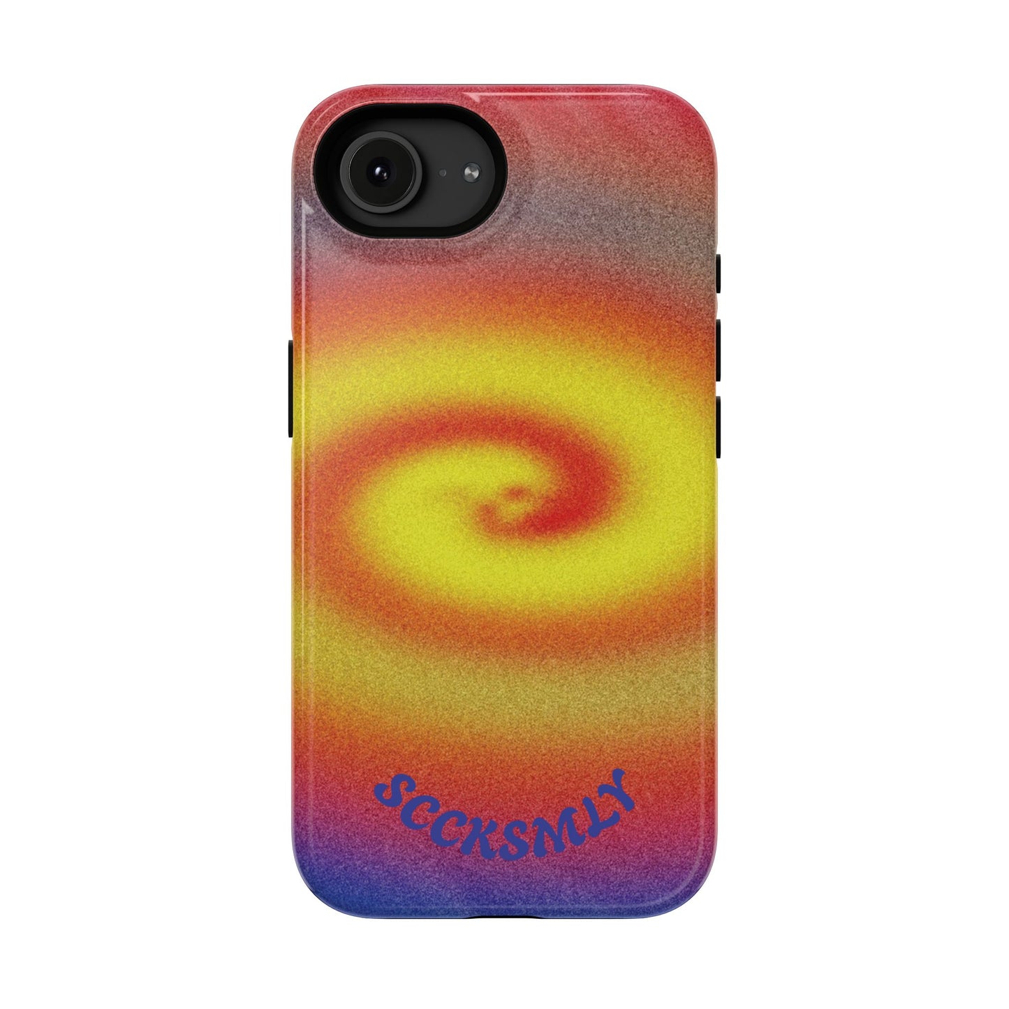 Toxic Spiral Tough Phone Case for Apple