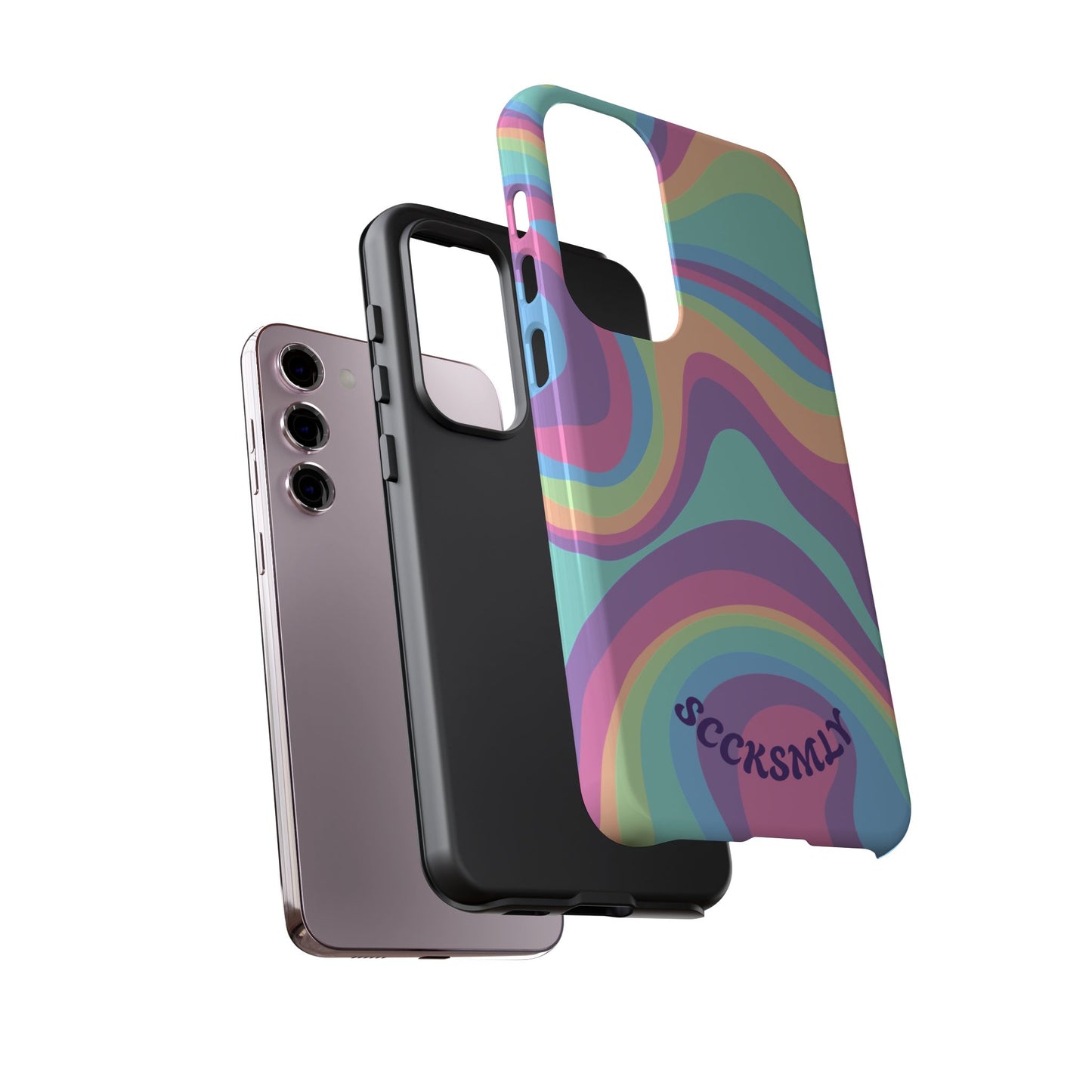 Pastel Swirl Phone Case for Samsung