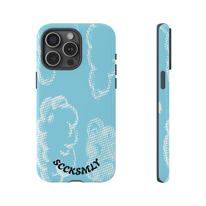 Comic Dot Sky Tough Phone Case for Apple