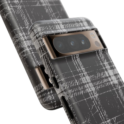 Smoky Grungy Plaid Phone Case for Google Pixel