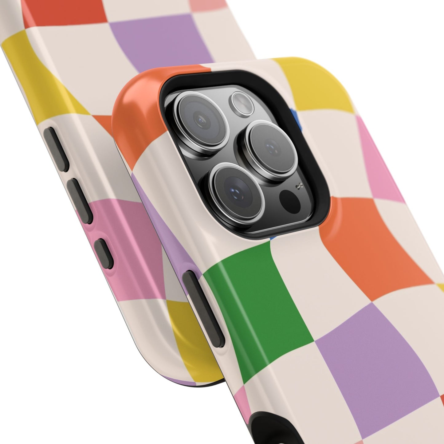 Checker Flicker Phone Case "IOS or Apple"