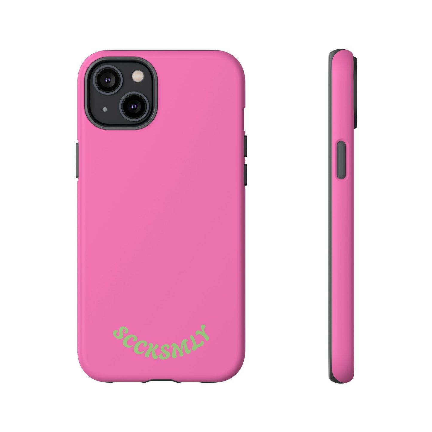 SOLID Sweet Static Pink Tough Case for Apple