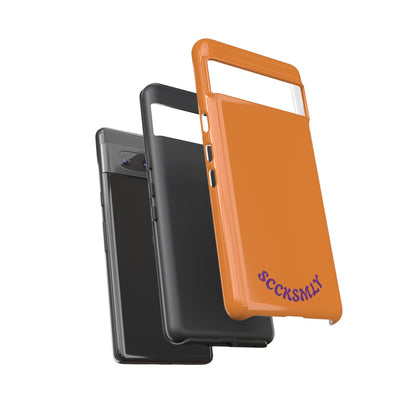 SOLID Burned Plum Tough Case for Google Pixel