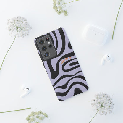Purple Swirl Phone Case for Samsung