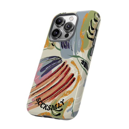 Botanical Strokes Palette Tough Phone Case for Apple