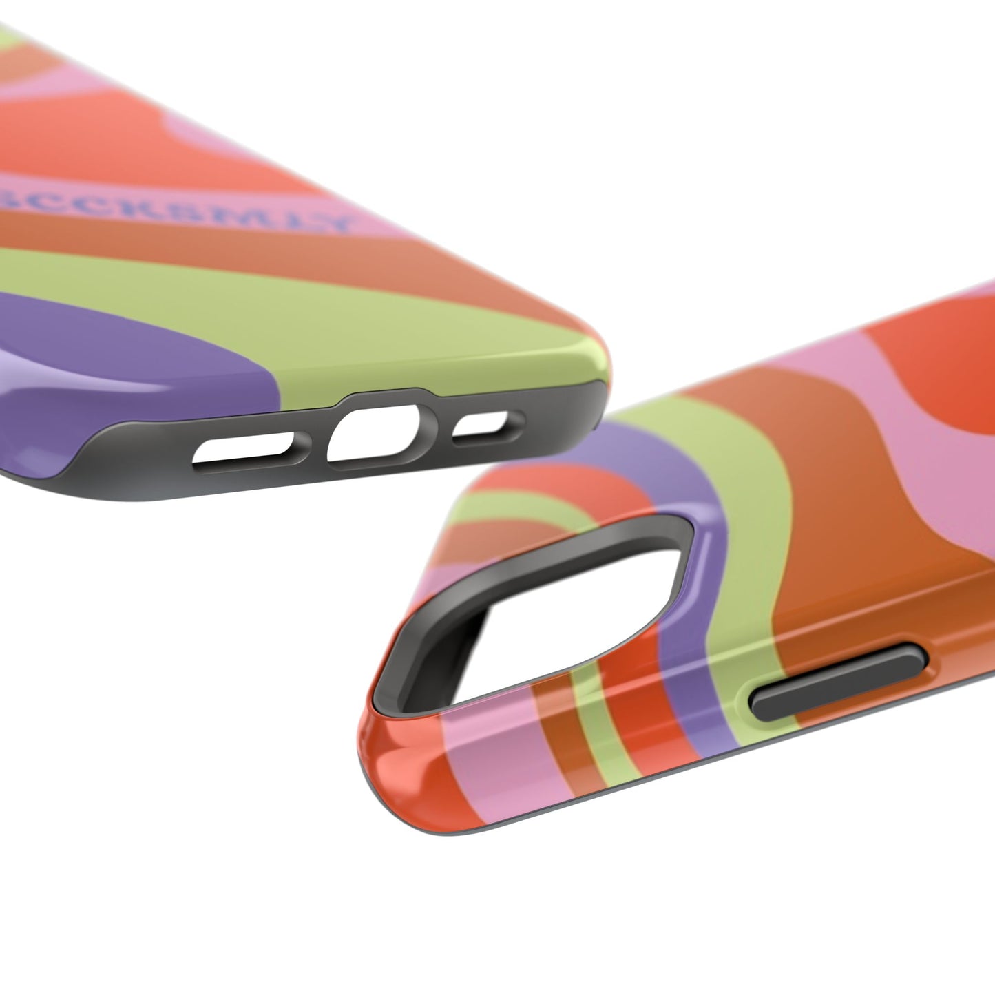 Curvy Swirl Phone Case for "IOS or Apple"