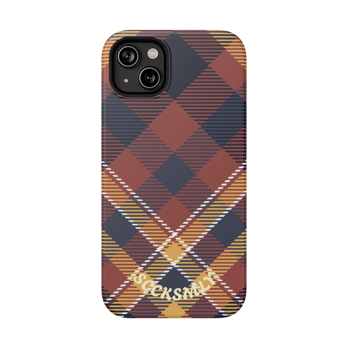 Harvest Tartan Phone Case for Apple