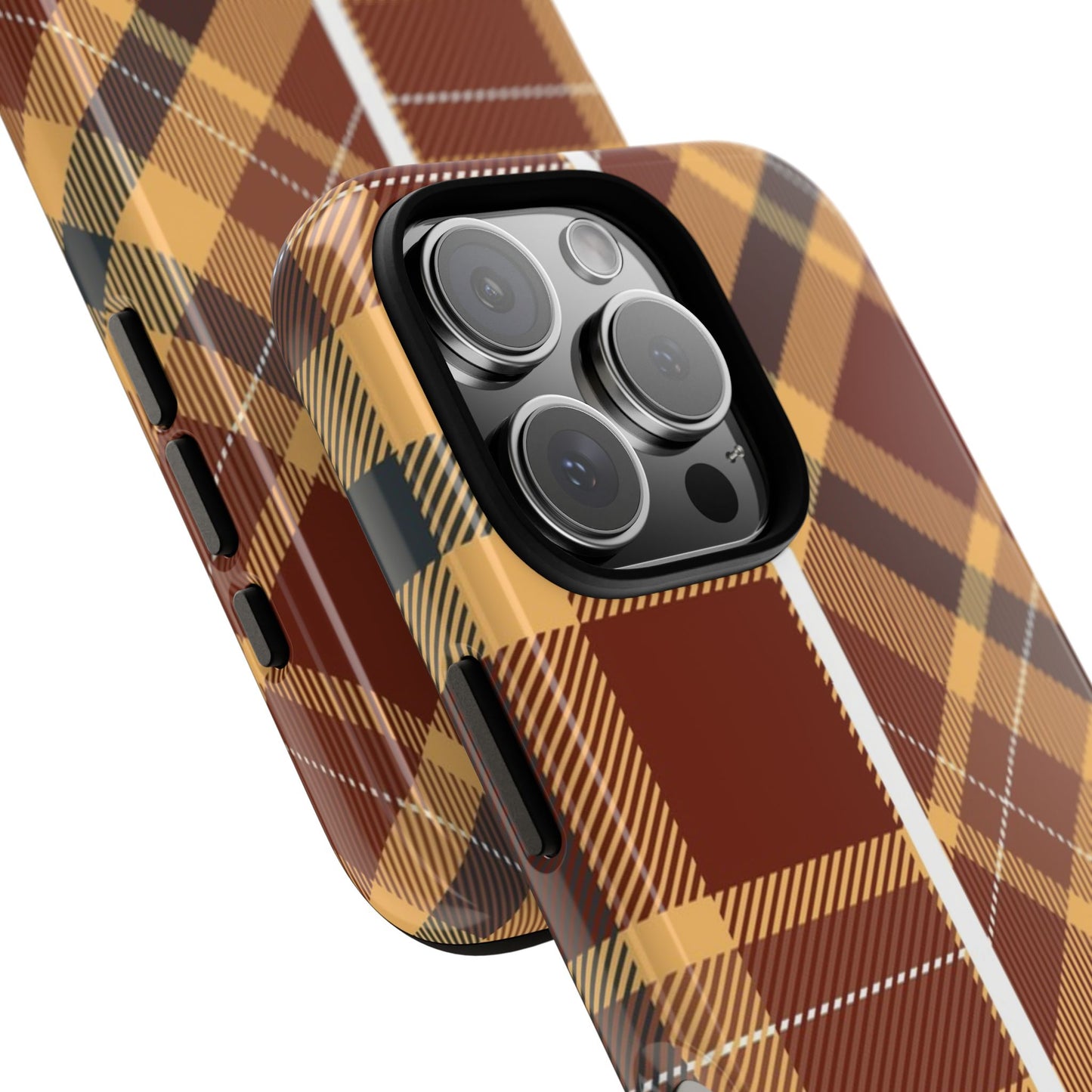 Autumn Plaid Phone Case for Apple