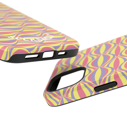 Electric Orbit Tough Phone Case for Apple