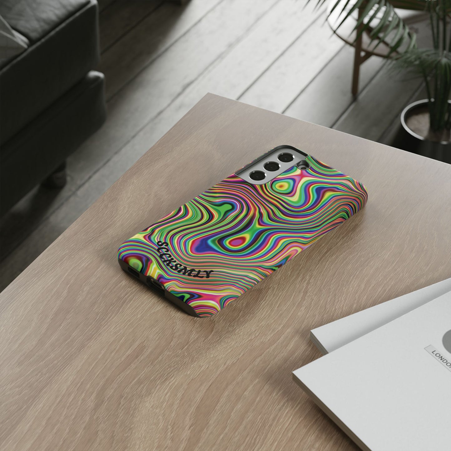 Acid Swirl Phone Case for Samsung