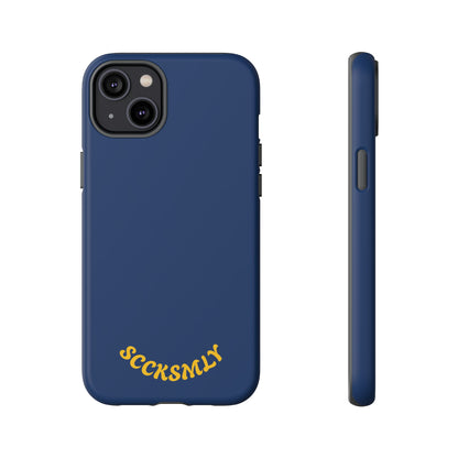 SOLID Cobalt Haze Tough Case for Apple