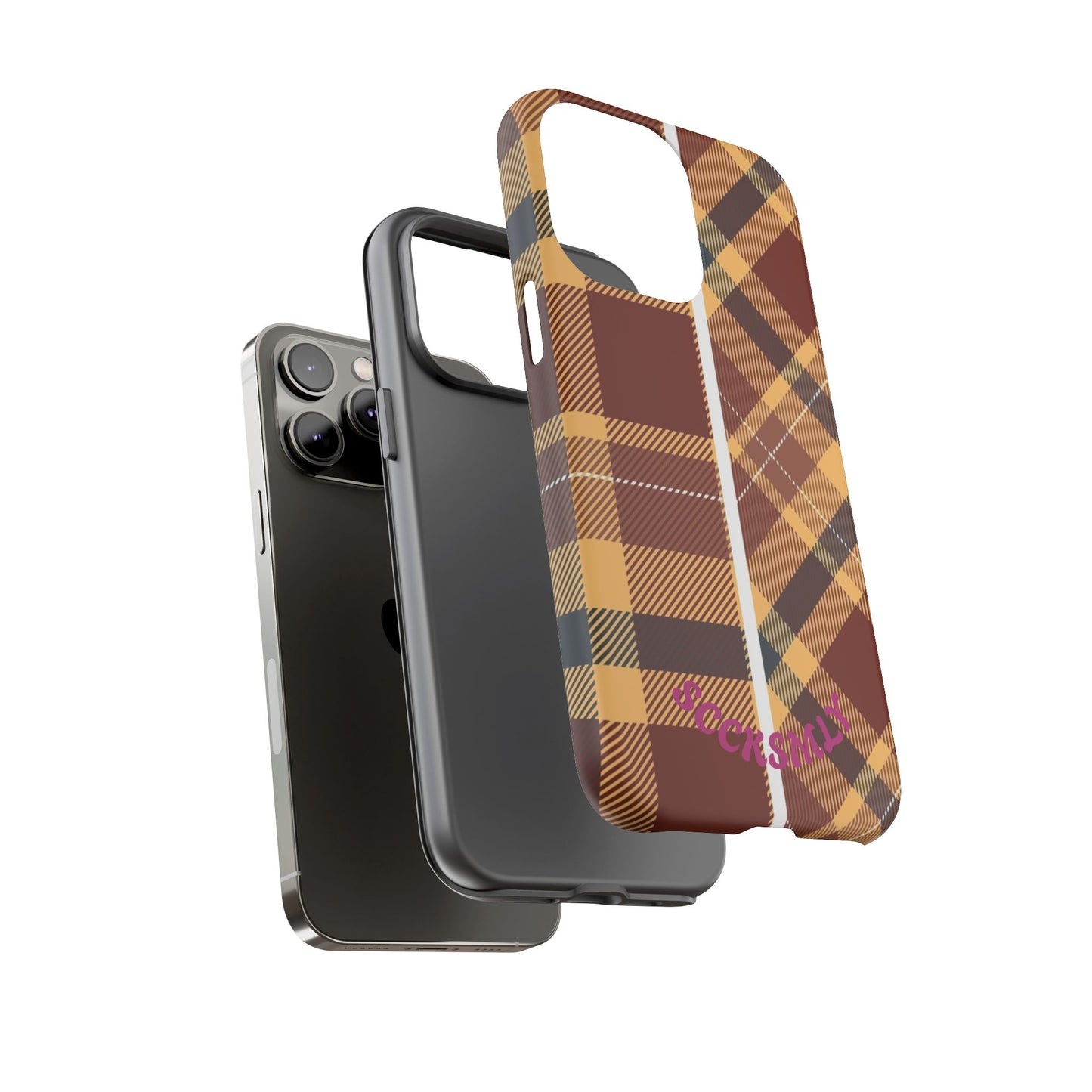 Autumn Plaid Phone Case for Apple