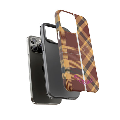 Autumn Plaid Phone Case for Apple