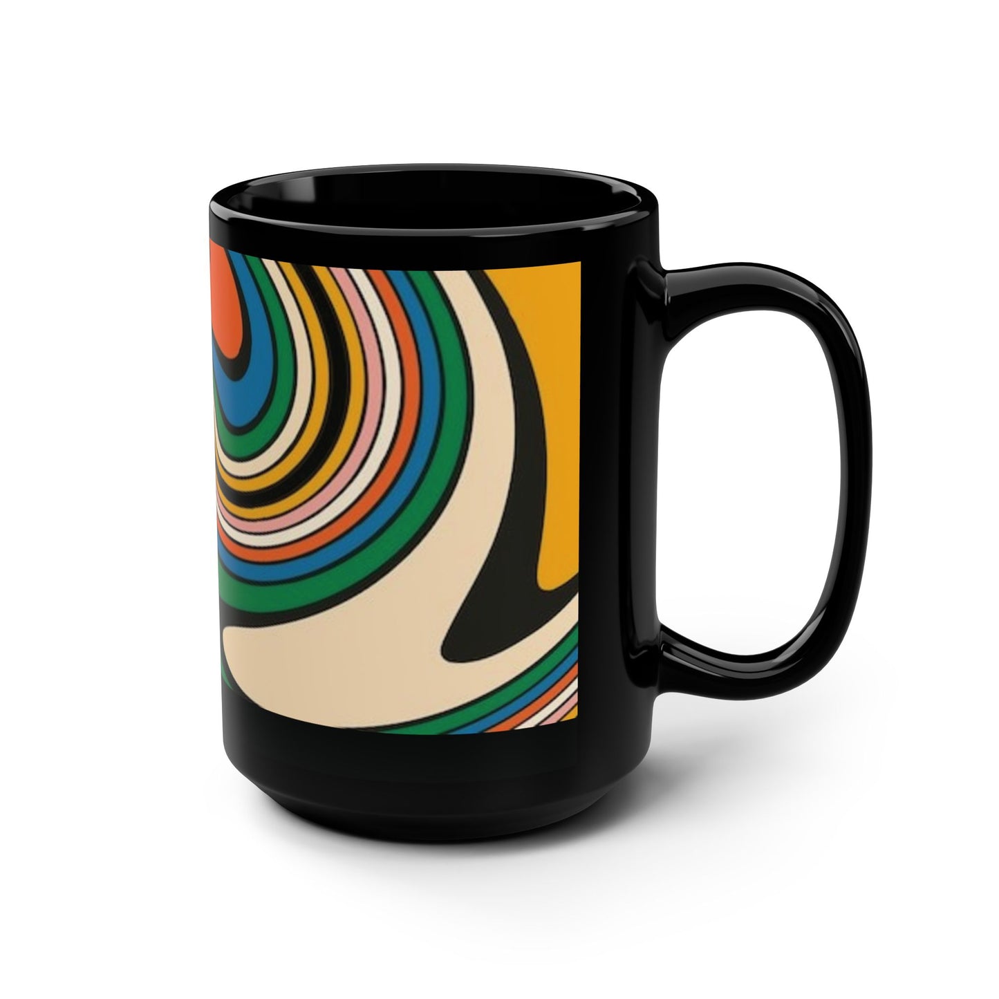 Mug Melting Horizon 15 oz - Black