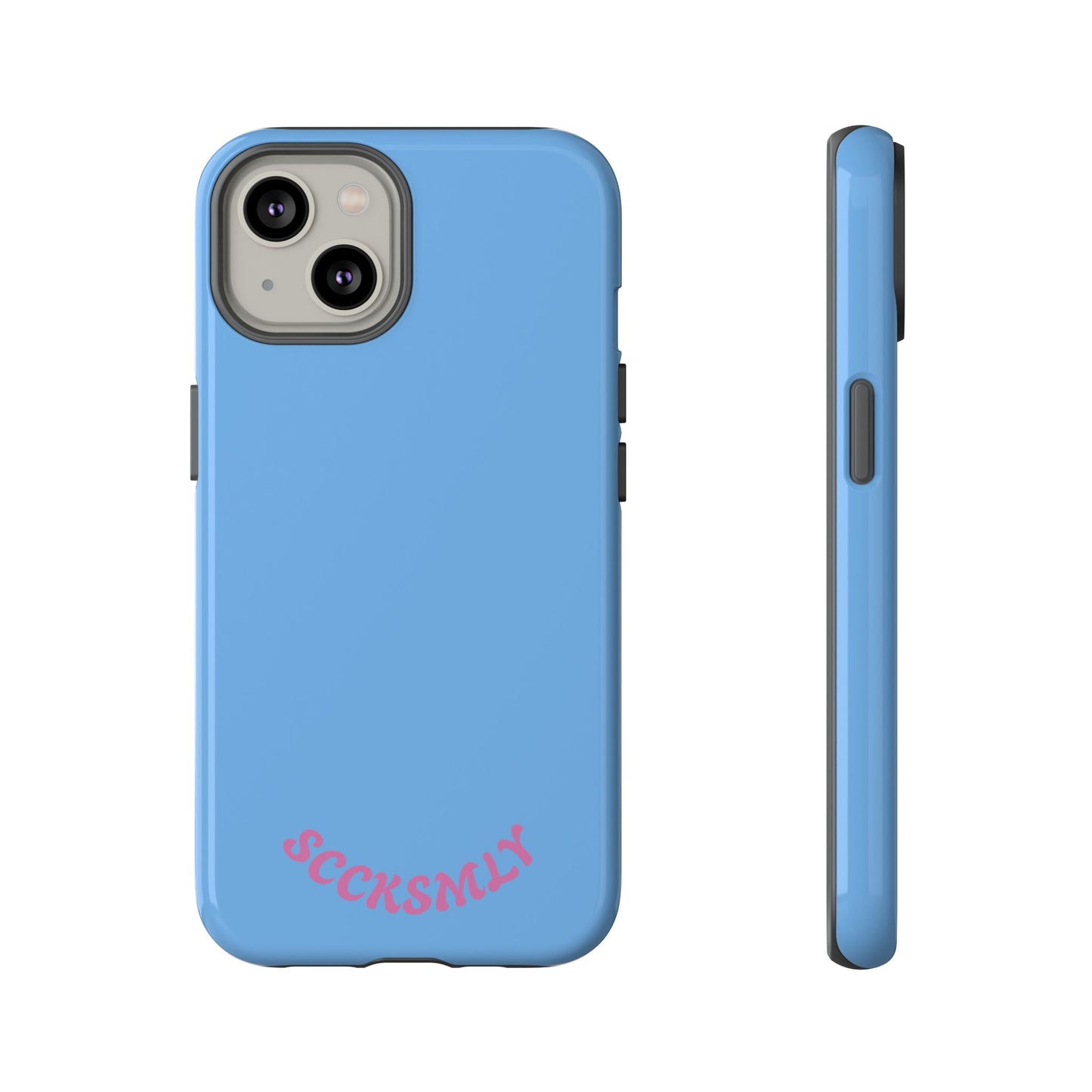 SOLID Blue Candie Tough Case for Apple