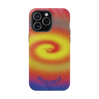 Toxic Spiral Tough Phone Case for Apple