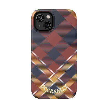 Harvest Tartan Phone Case for Apple
