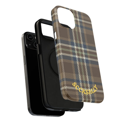 Earth and Sky Plaid Phone Case for Apple