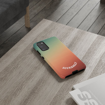 Warm Ombré Tough Phone Case for Samsung