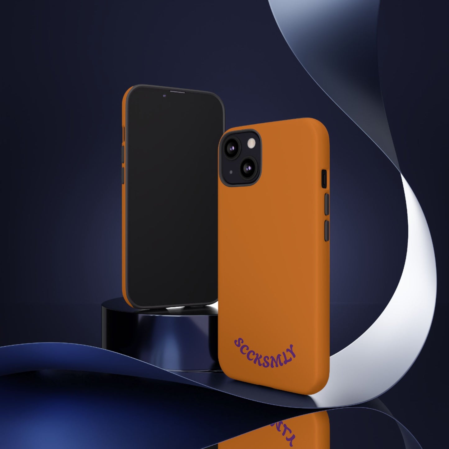 SOLID Burned Plum Tough Case for Apple