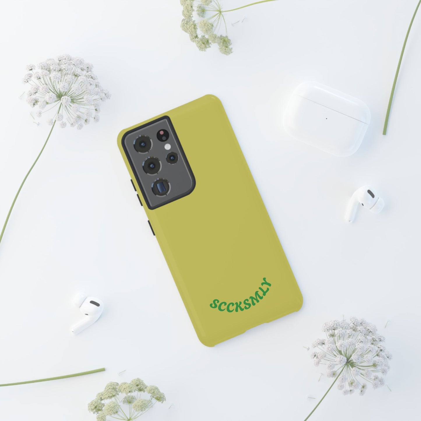 SOLID Lemon Pop Tough Case for Samsung