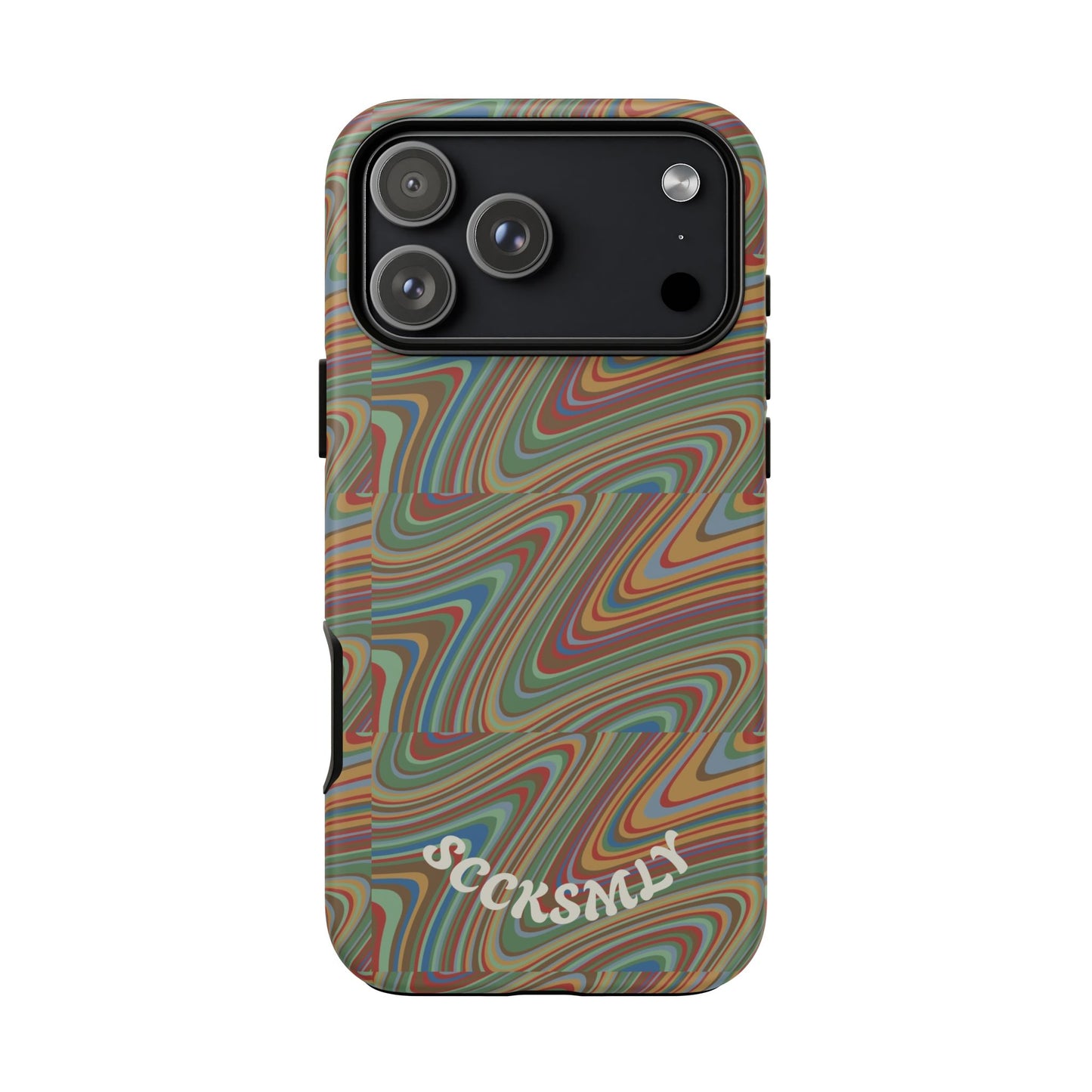 Earthly Waves Tough Phone Case for Apple