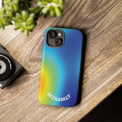 Gradient Heatwave Tough Phone Case for Apple