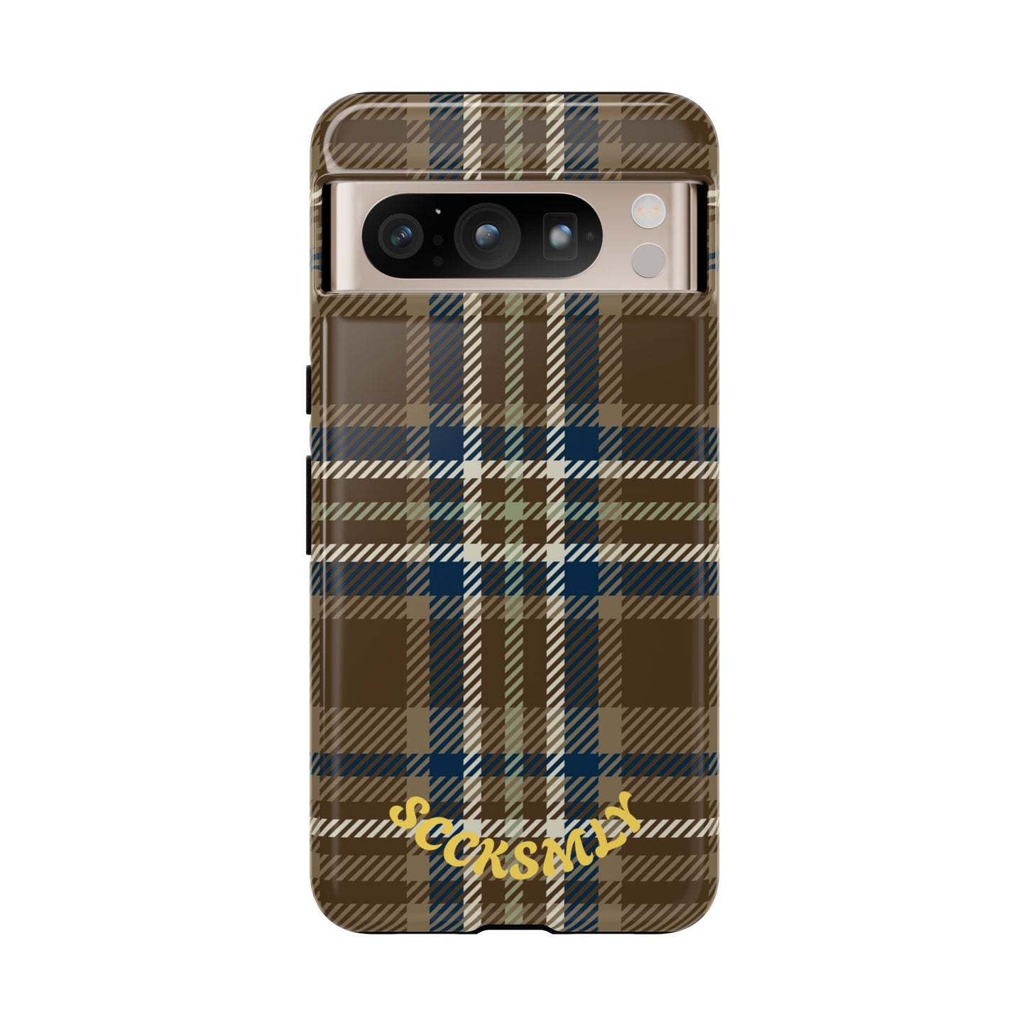 Earth and Sky Plaid Phone Case for Google Pixel