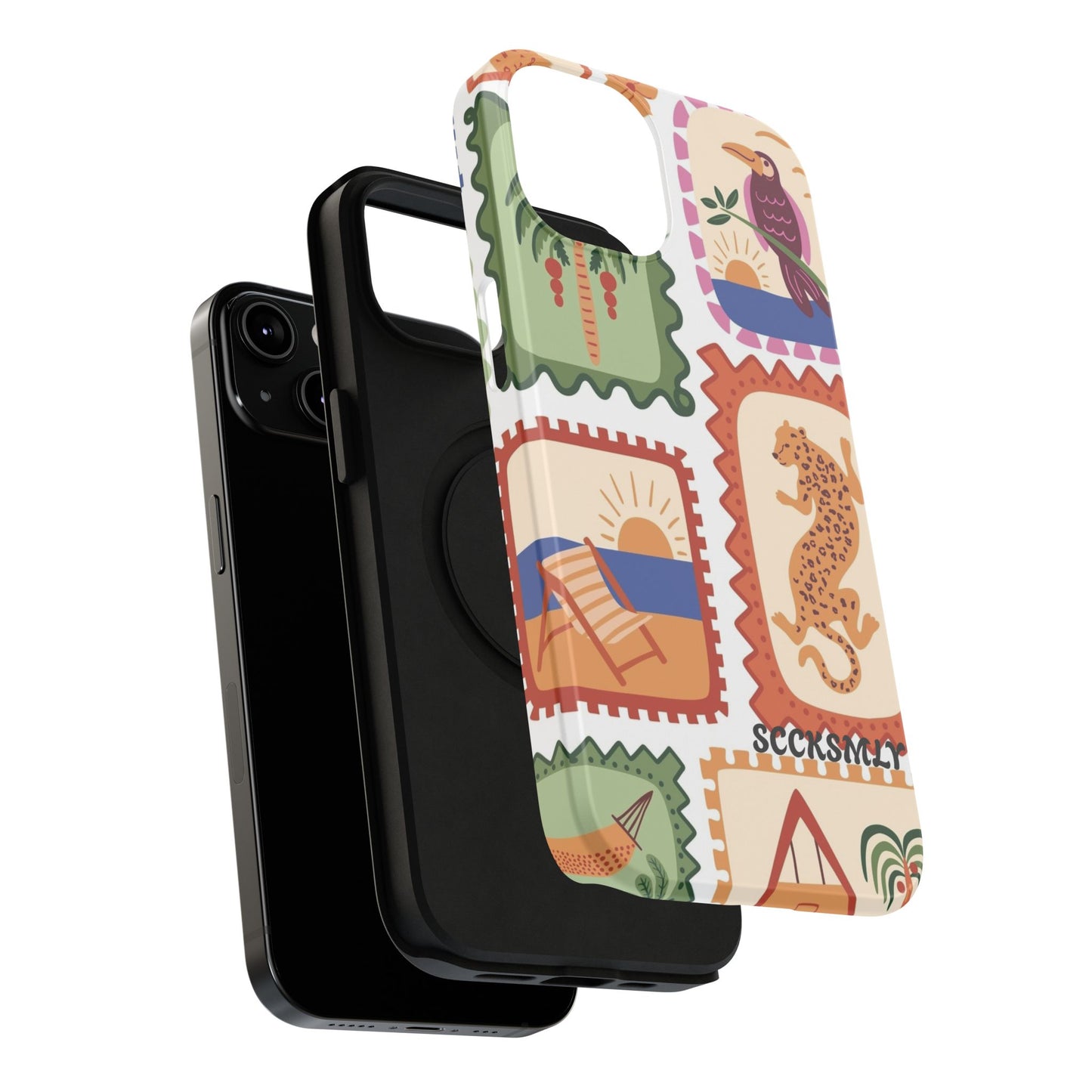 Tropical Print Phone Case for Apple