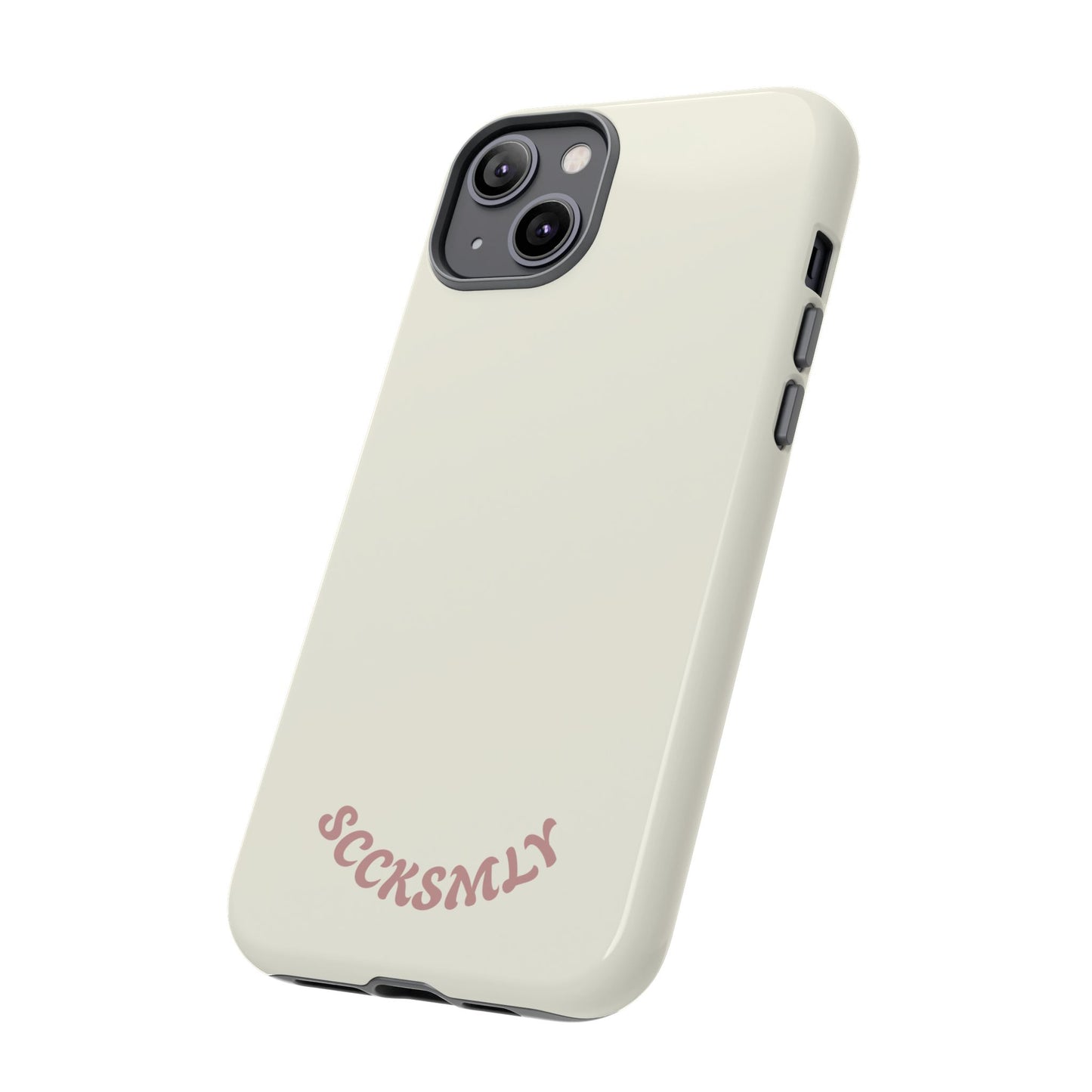 Sweet Oat Milk Tough Phone Case for Apple