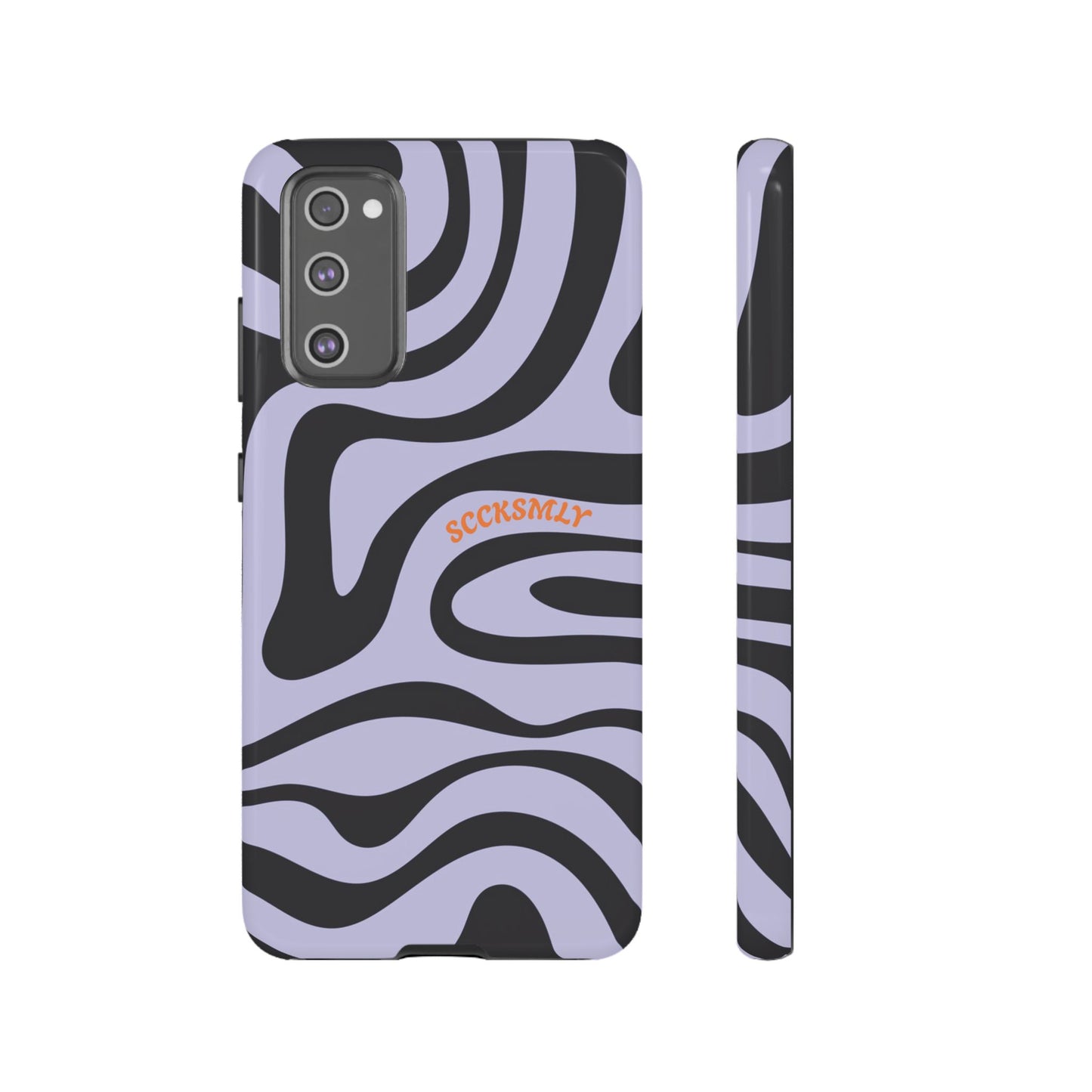 Purple Swirl Phone Case for Samsung