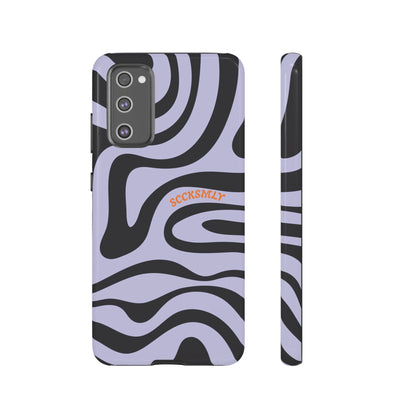 Purple Swirl Phone Case for Samsung