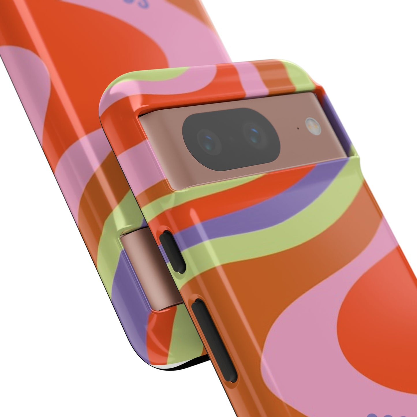 Curvy Swirl Phone Case for Google Pixel