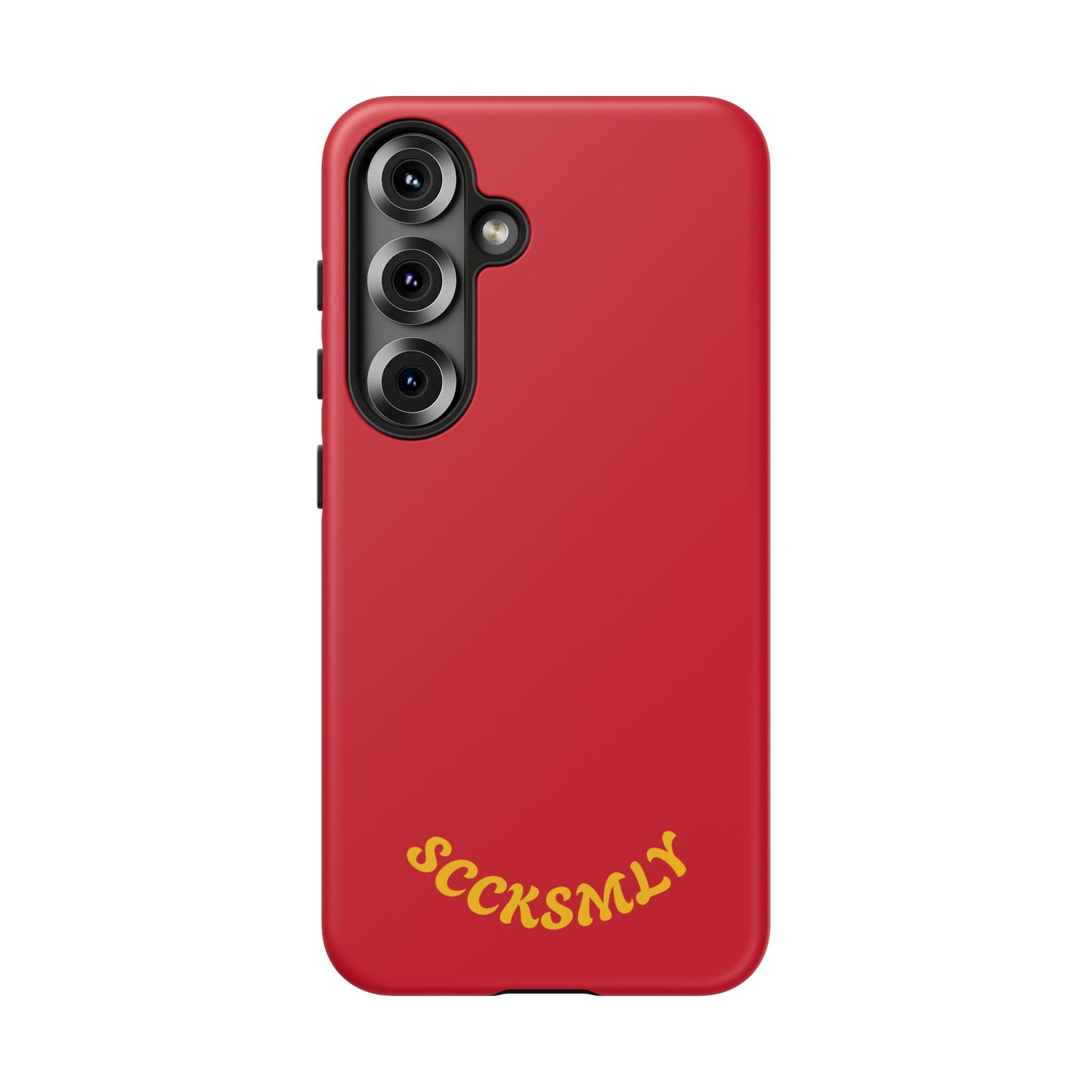 SOLID Calm Cherry Tough Case for Samsung