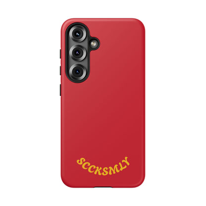 SOLID Calm Cherry Tough Case for Samsung