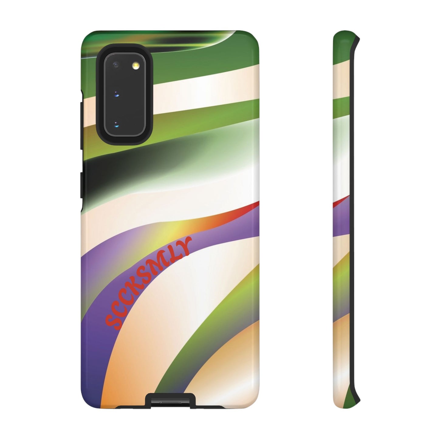 Green Waves Phone Case for Samsung