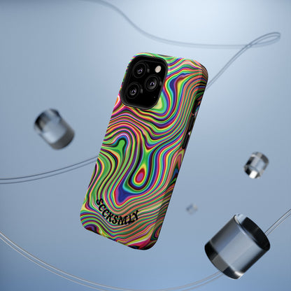 Acid Swirl Phone Case for Apple