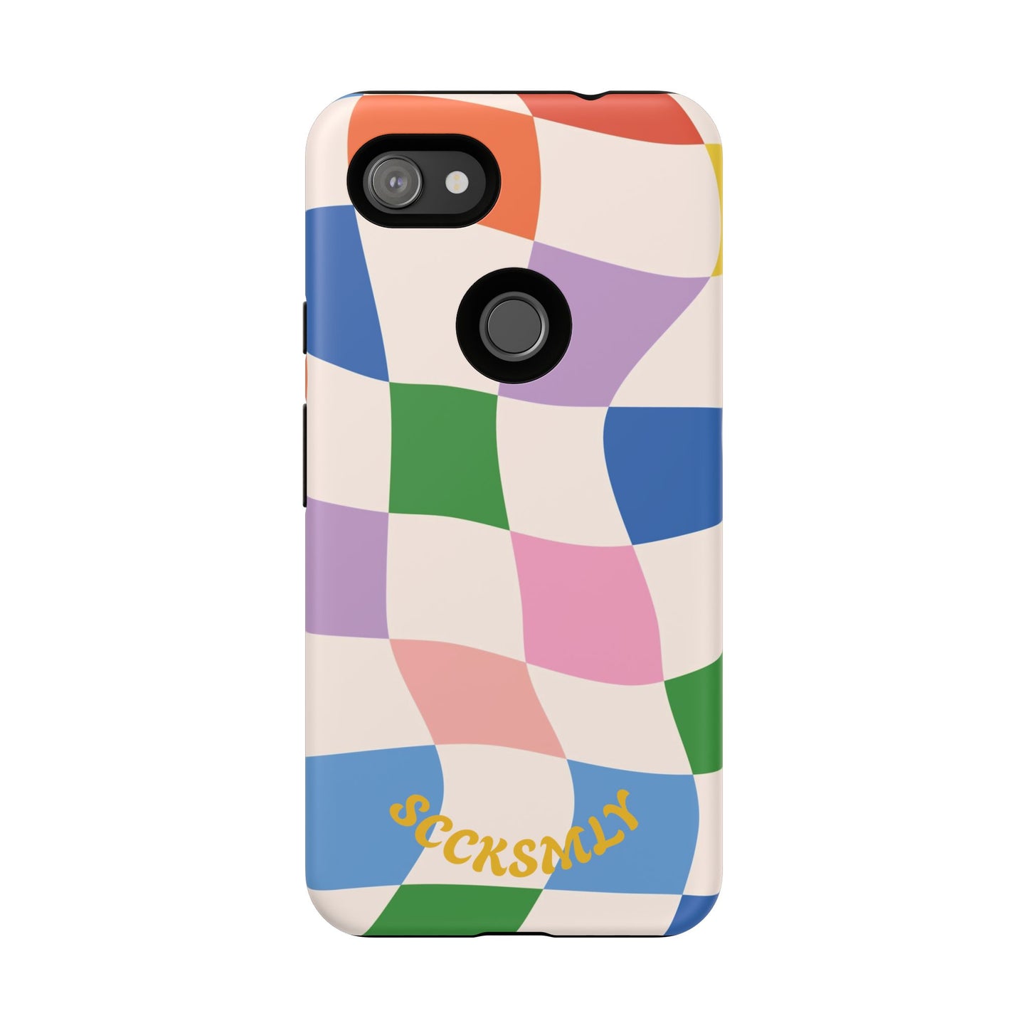Checker Flicker Phone Case for Google Pixel