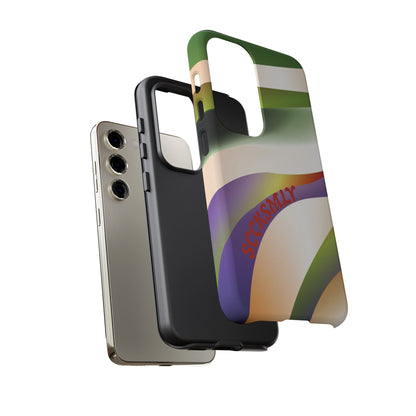 Green Waves Phone Case for Samsung