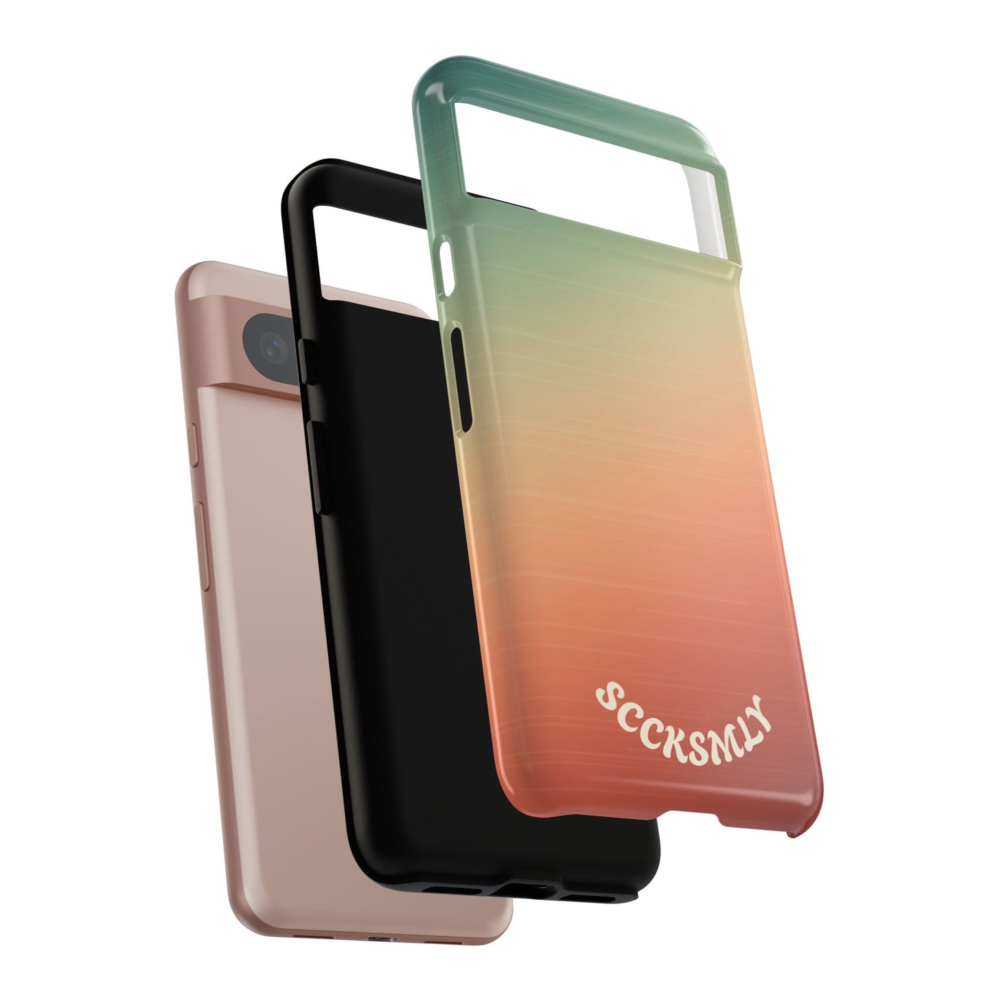 Warm Ombré Tough Phone Case for Google Pixel