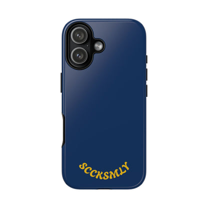 SOLID Cobalt Haze Tough Case for Apple