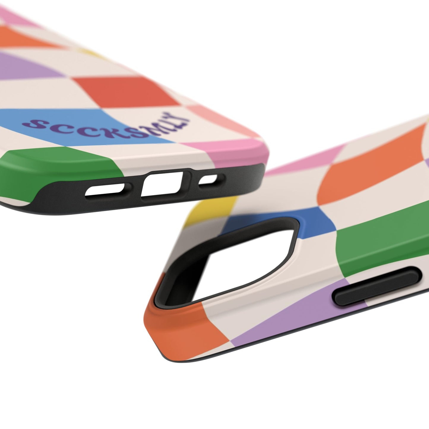 Checker Flicker Phone Case "IOS or Apple"