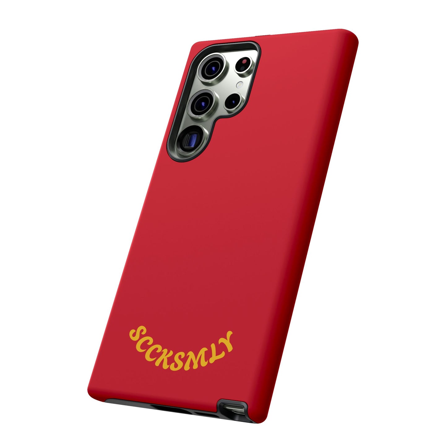 SOLID Calm Cherry Tough Case for Samsung