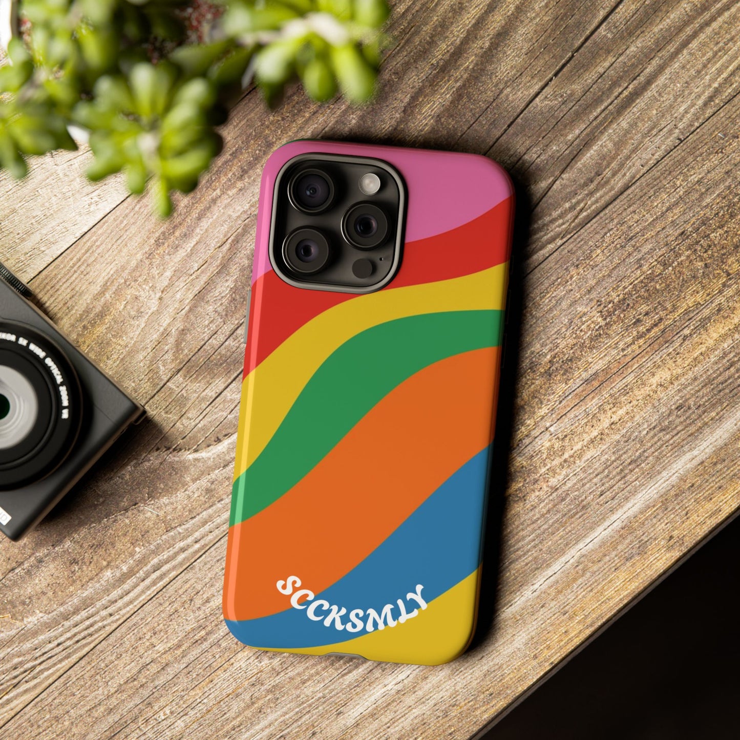 Candy Ribbon Tough Phone Case for Apple