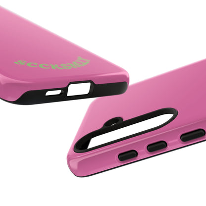 SOLID Sweet Static Pink Tough Case for Samsung
